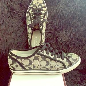 Lightly worn coach shoes